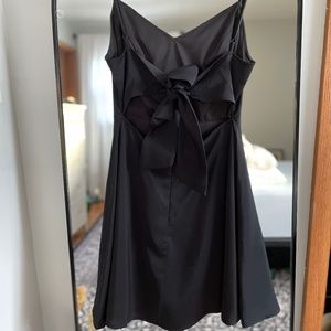 Satin mini dress
